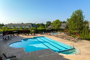 Heated resort-style pool